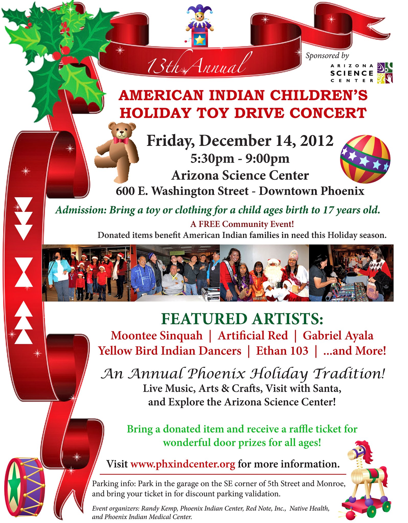 American Indian Children’s Holiday Toy Drive Concert