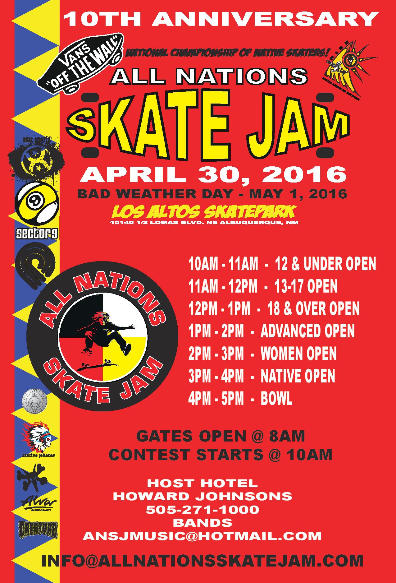 Albuquerque, NM – All Nations Skate Jam